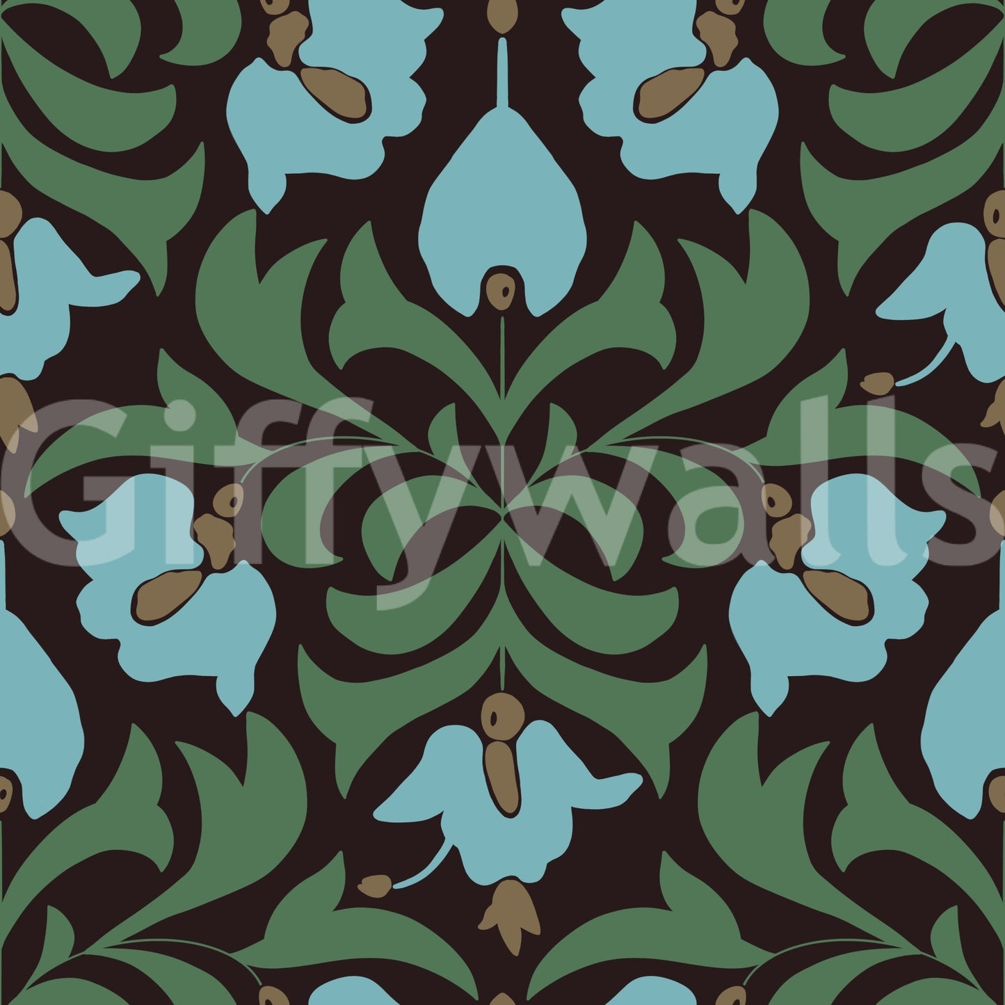 Provides a gentle, artistic backdrop.
