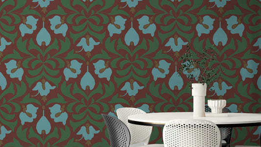 It gives a feeling of serene charm and organic elegance.

