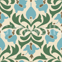 Provides a soothing, artistic backdrop.
