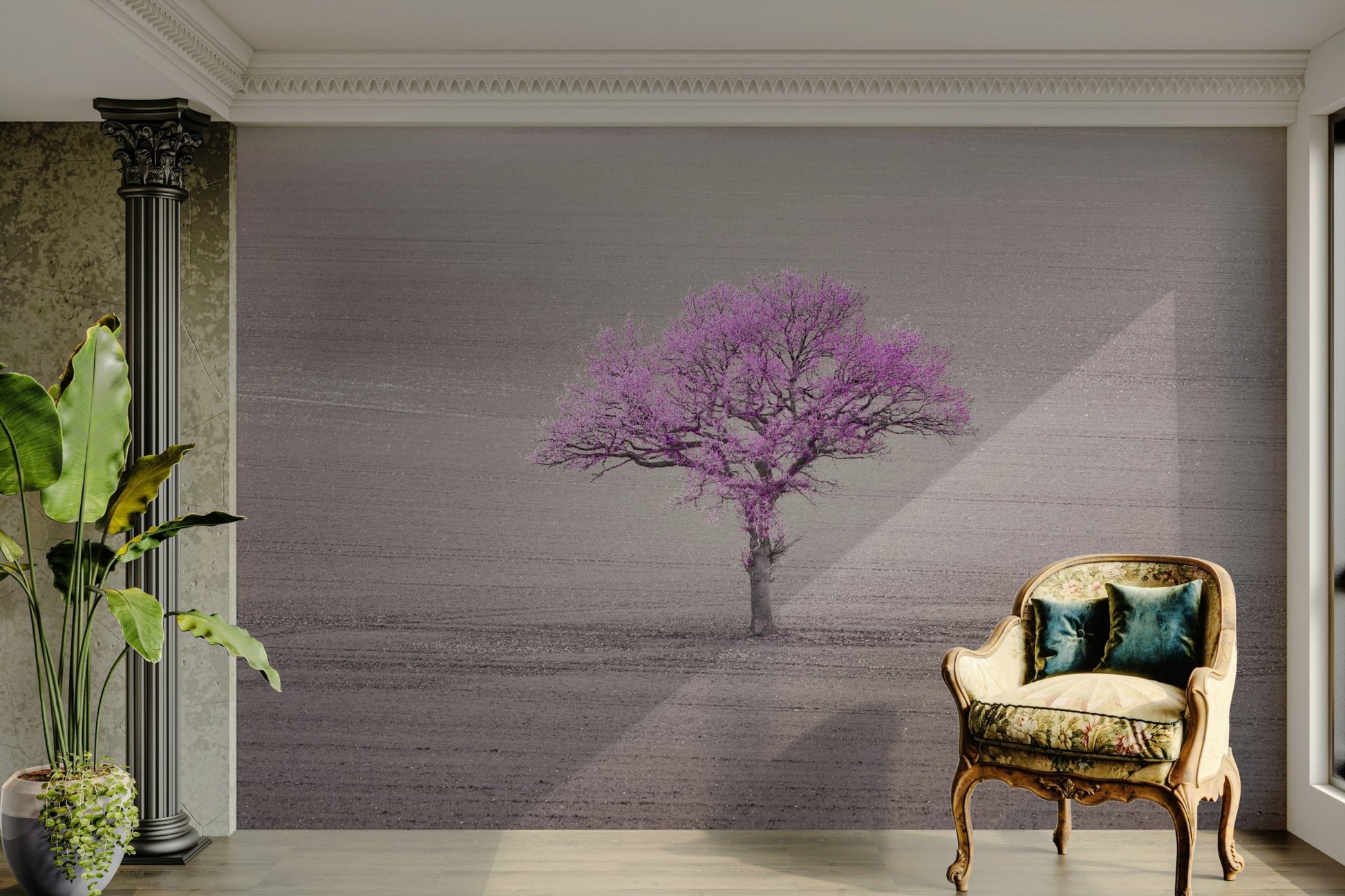 serene and elegant floral design

