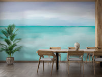 Turquoise Ocean Wall Mural - Giffywalls