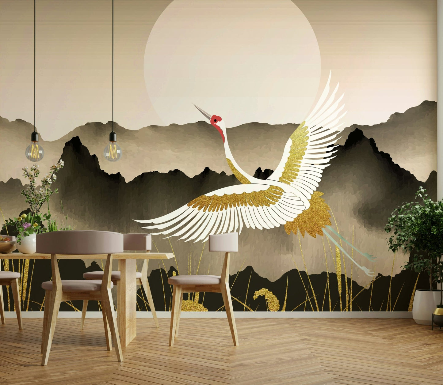 The composition is dynamic and full of depth.

