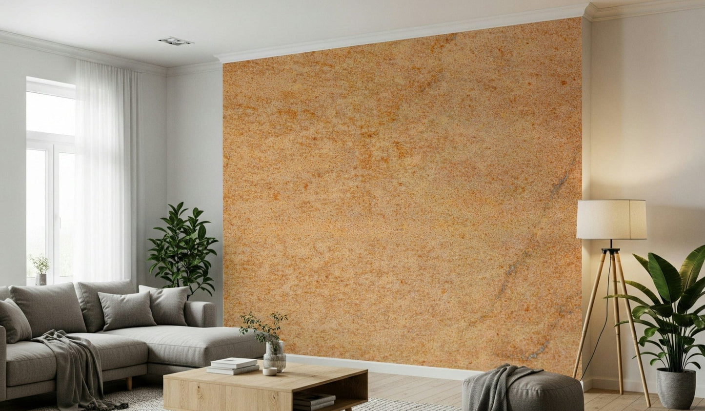 Vintage patina metal effect in abstract composition, Oxidized Texture mural