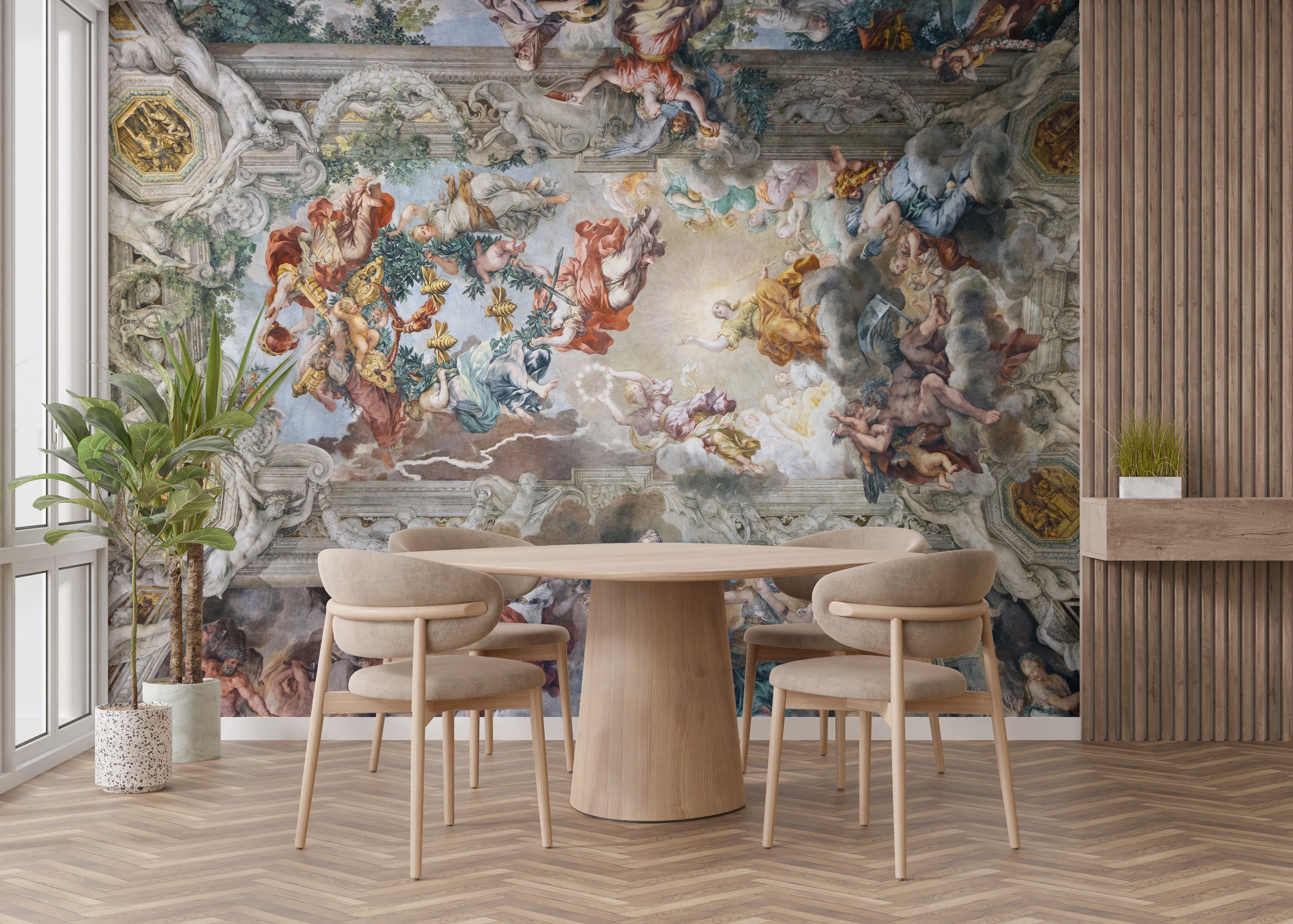 Palazzo Barberini Wallpaper Mural | Baroque Wall Art