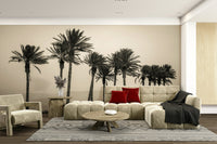 Timeless beach view mural adding elegance to your space

