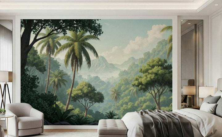 Palm Vista Wall Mural