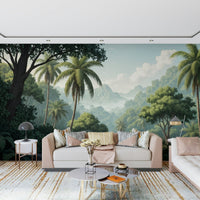 Palm Vista Wall Mural