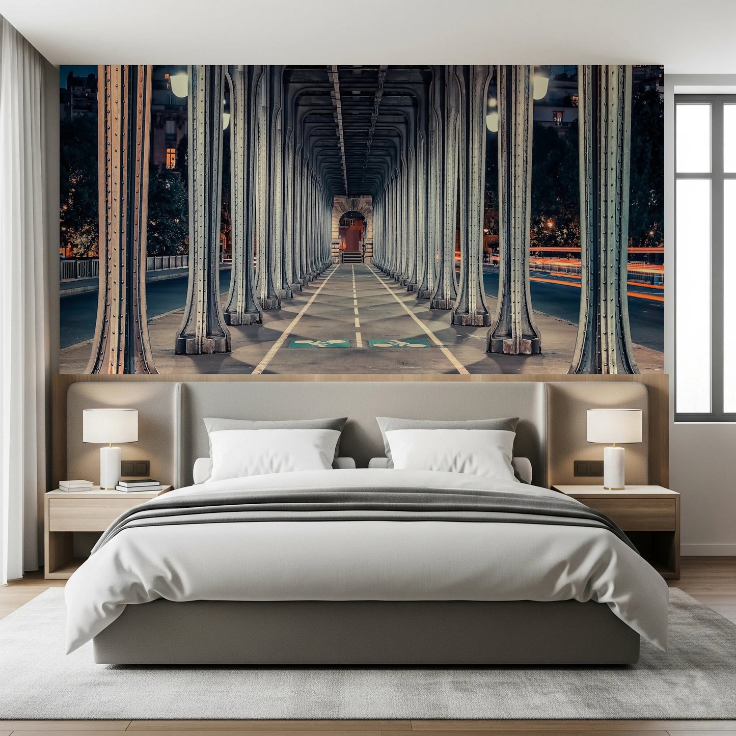 Parisian Echoes Wall Mural