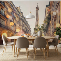 Parisian Glow Wall Mural