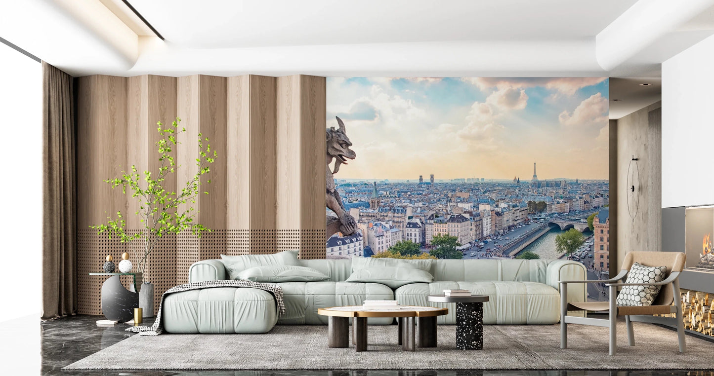 Parisian Guardian Wall Mural