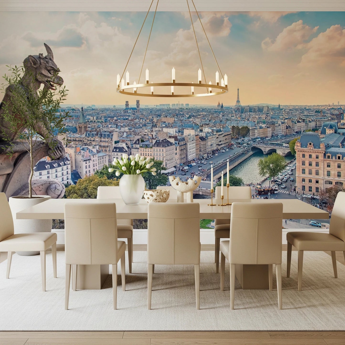 Parisian Guardian Wall Mural