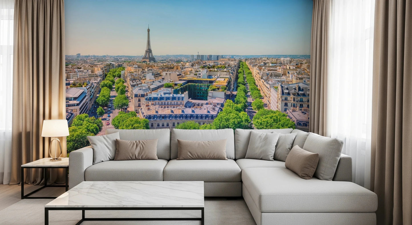 Parisian Heights Wall Mural