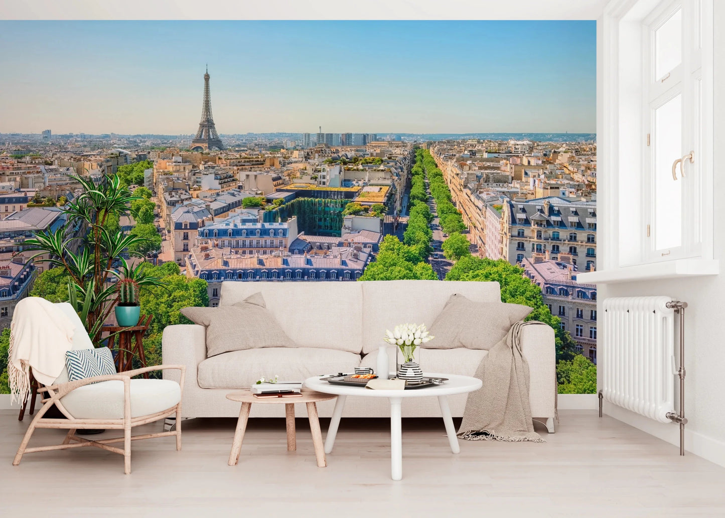Parisian Heights Wall Mural