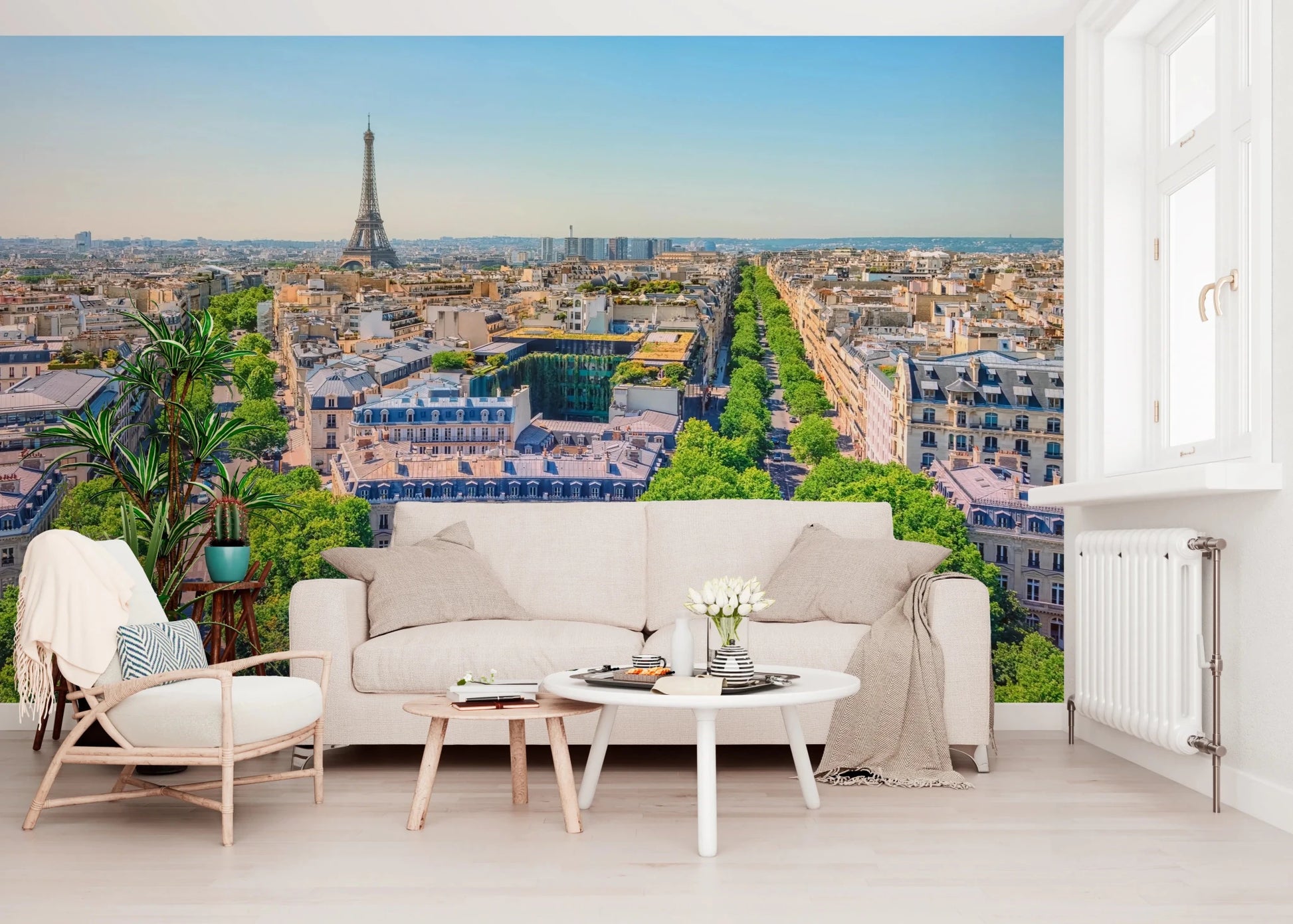 Parisian Heights Wall Mural