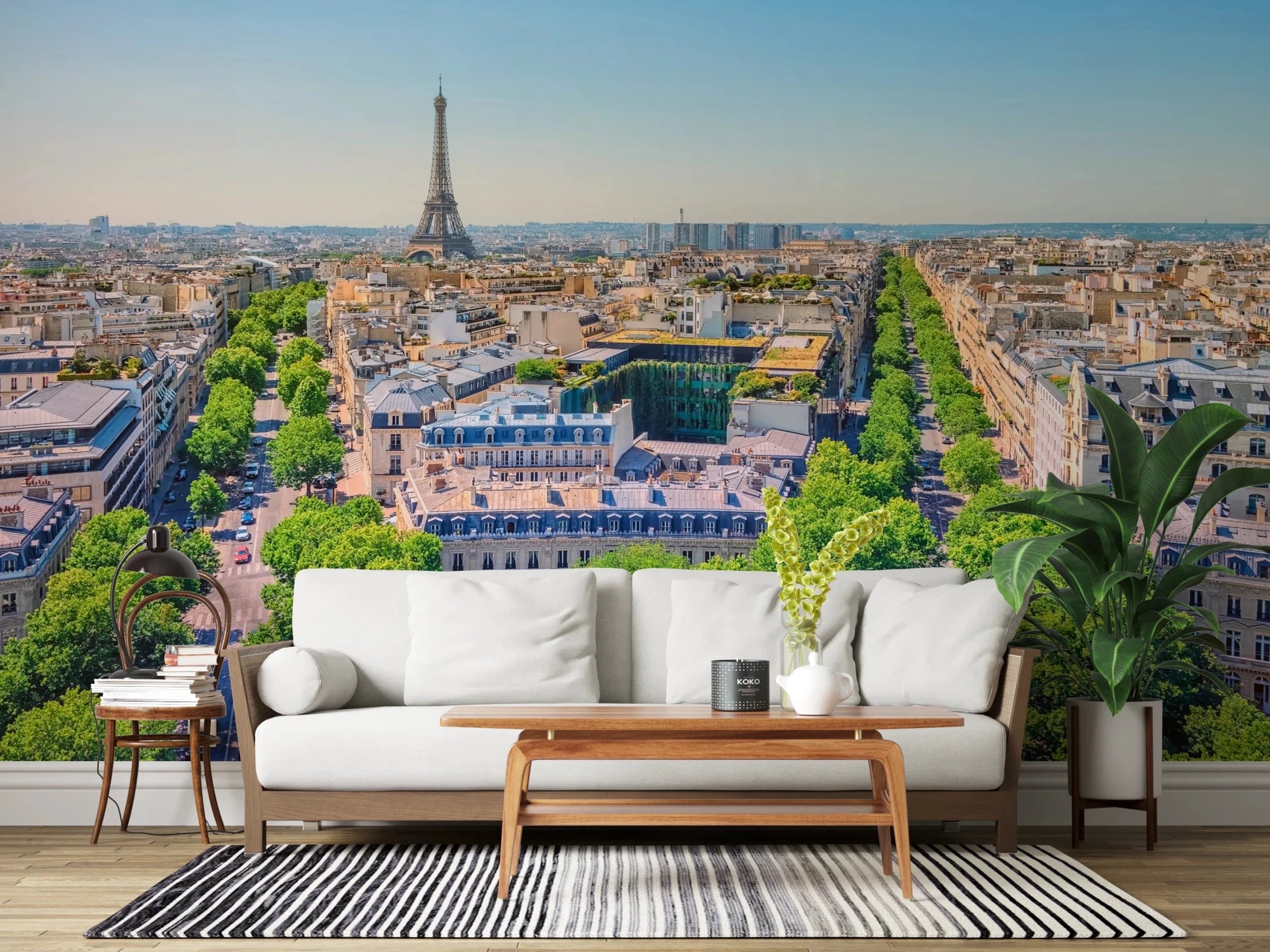 Parisian Heights Wall Mural