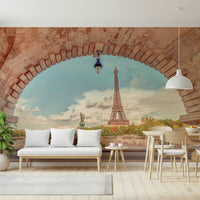 Parisian Vista Wall Mural
