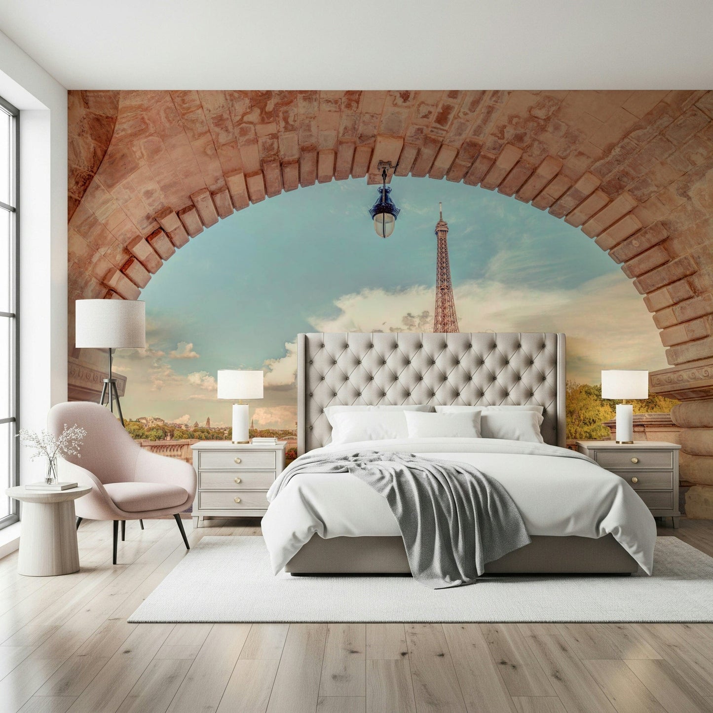 Parisian Vista Wall Mural