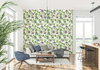 Greenery and blooms Passionflower Dream wall décor option.
