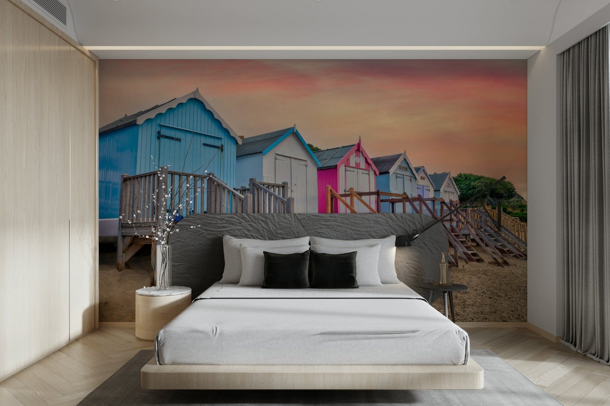 The mood is peaceful and serene.

