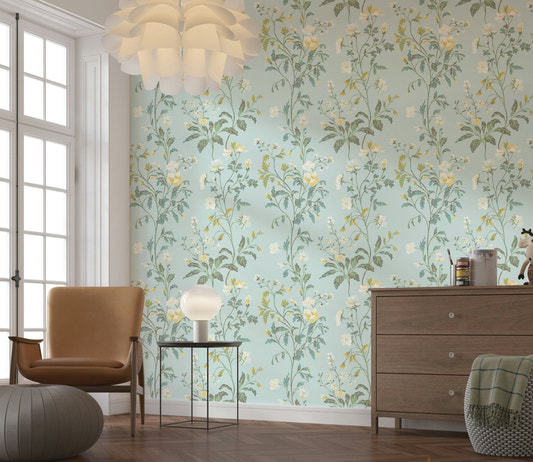 Pastel Botanical Dream Wallpaper‚Å†