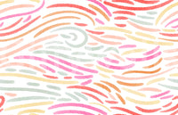 Sweet sherbet stripe wall mural, Candy Pastel Strokes, cheerful surface covering.