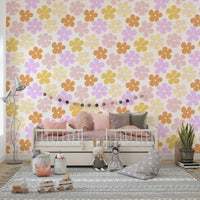 Soft pastel blooms creating a soothing atmosphere

