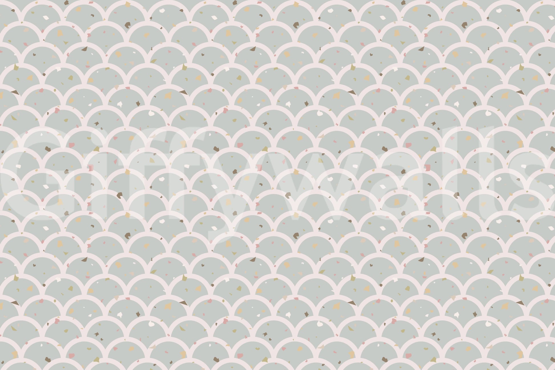 The style is a minimalist graphic design with a textural feel.

