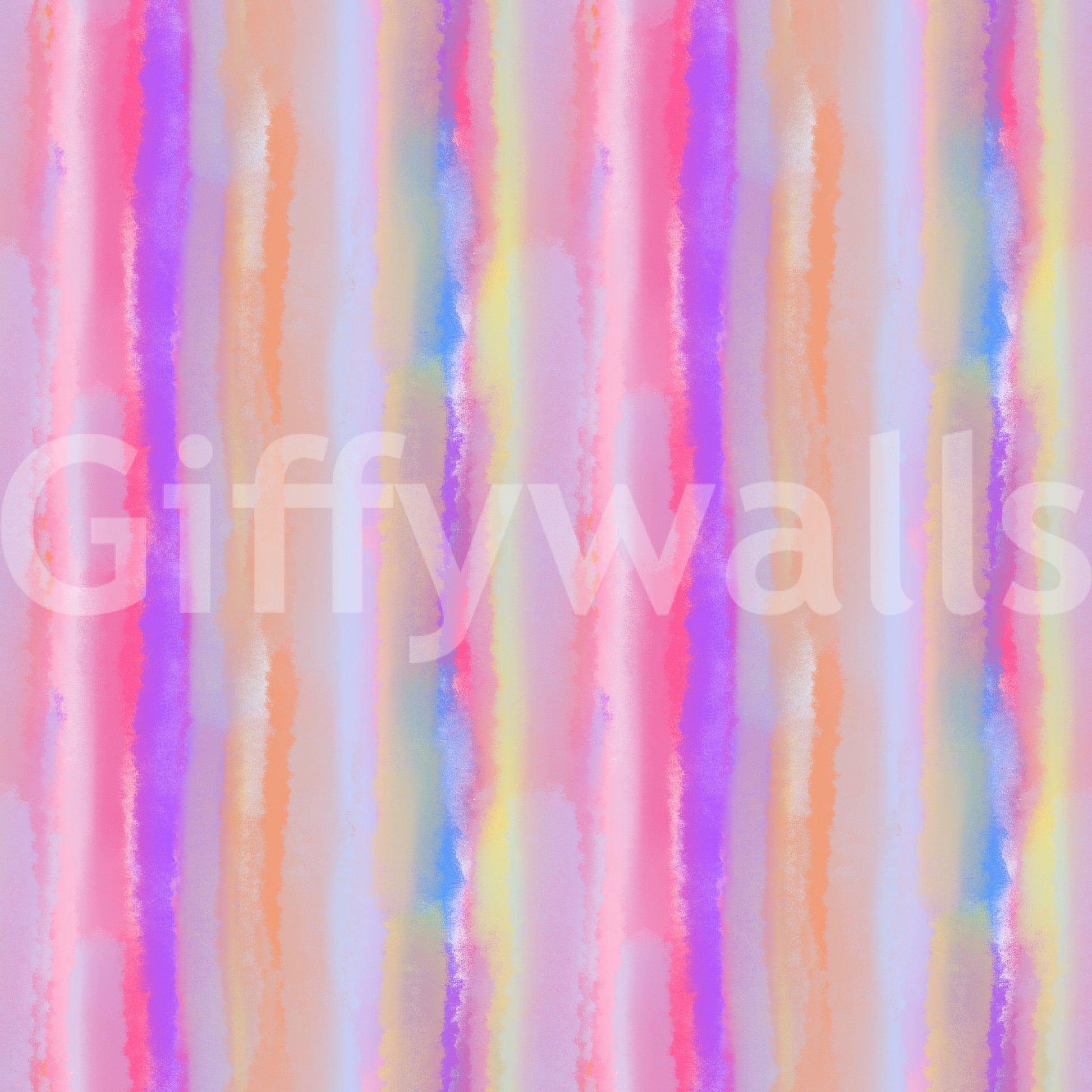 A high-quality playful stripe wall mural for walls.

