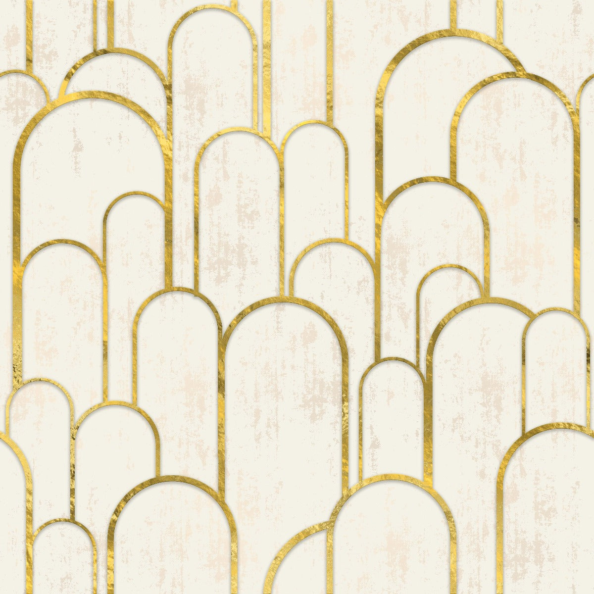 Fond d'écran d'or et d'art blanc