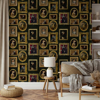 Design with a blend of whimsy and classic art.

