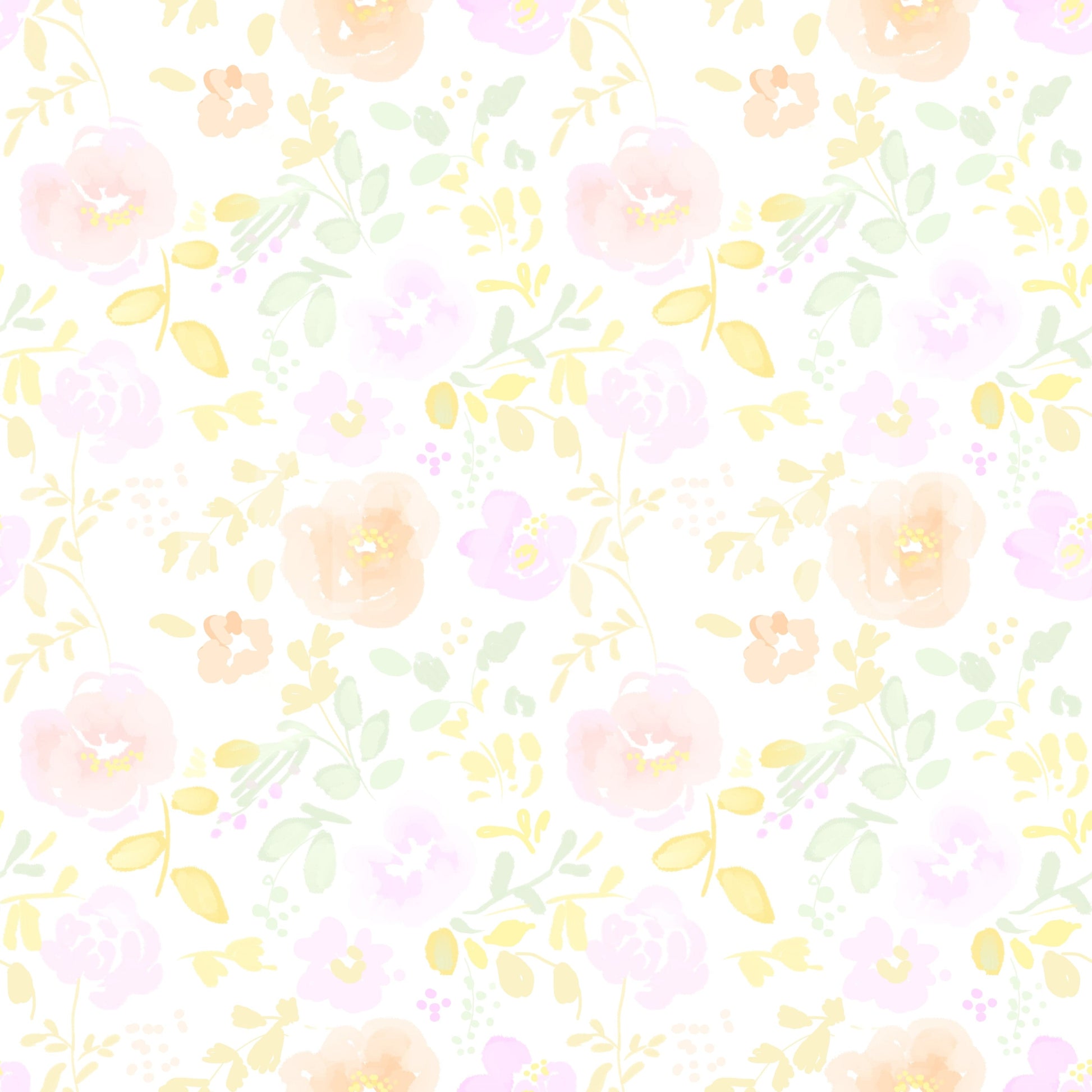 A high-quality serene flower wall mural for walls.

