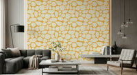 Contemporary stone pattern wallpaper design