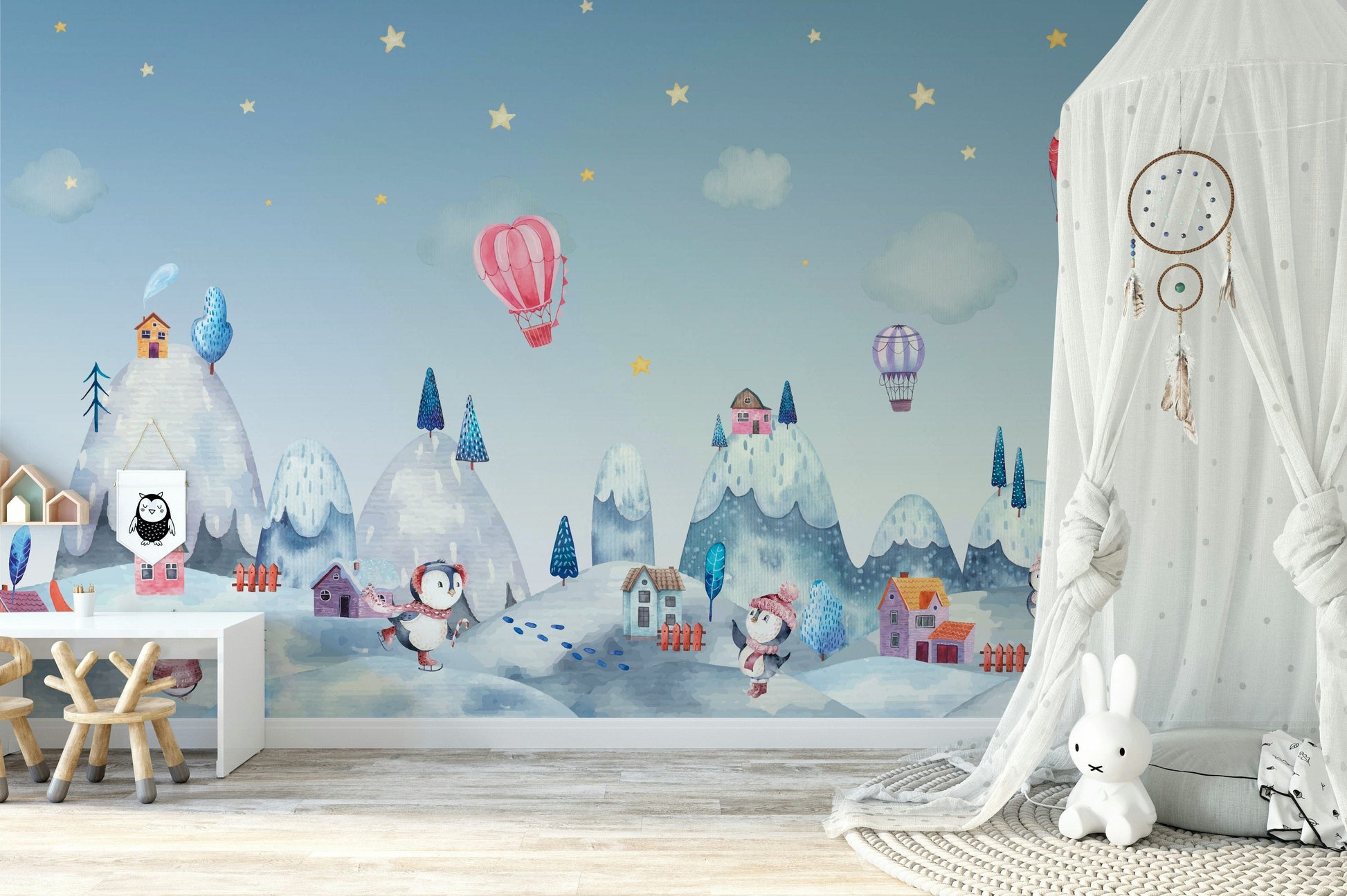 The design has a beautiful, artistic aesthetic.

