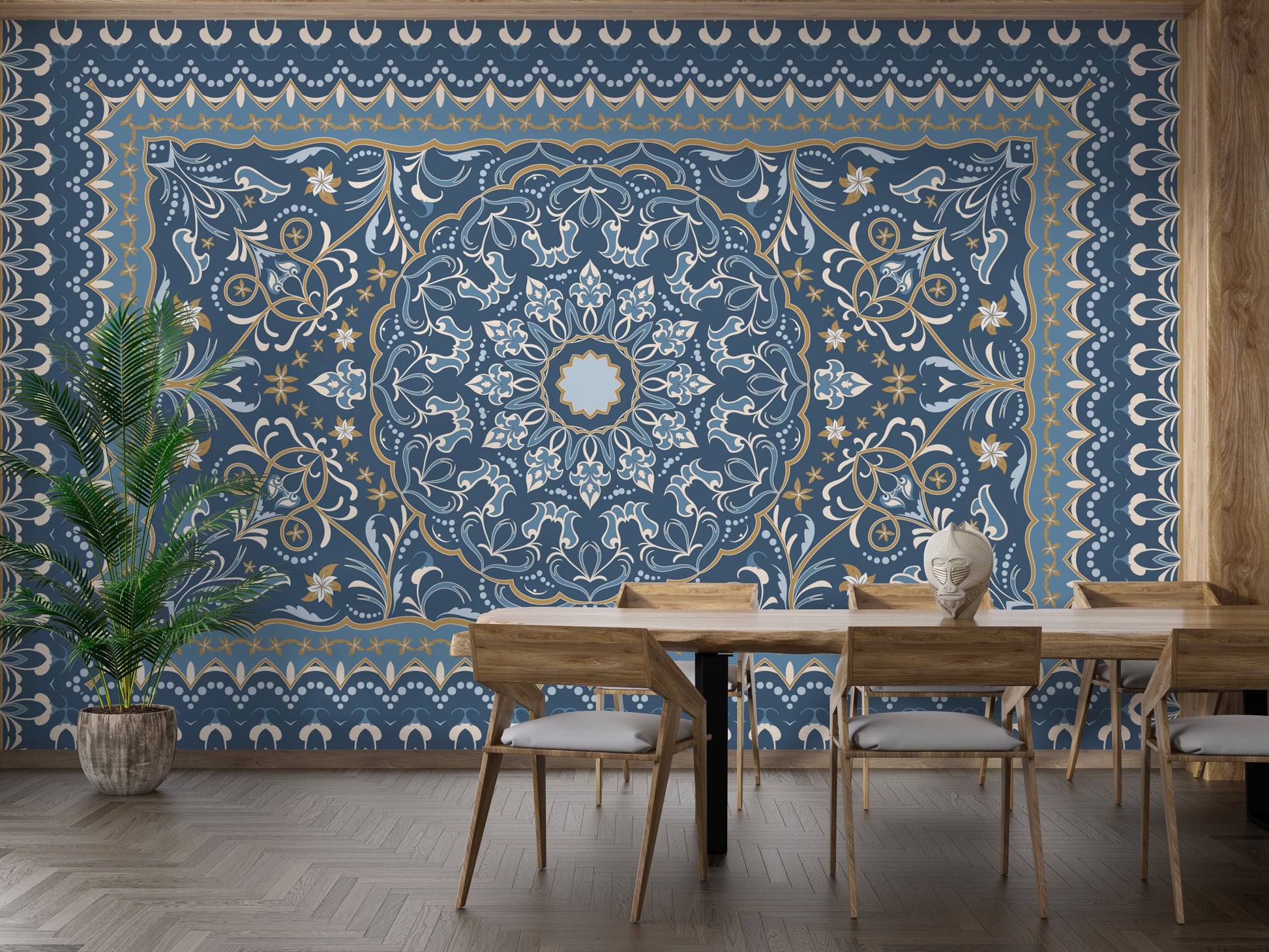 Persian Carpet Wallpaper Mural - Giffywalls