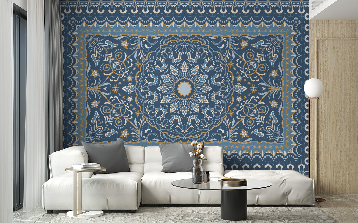 Persian Carpet Wallpaper Mural - Giffywalls