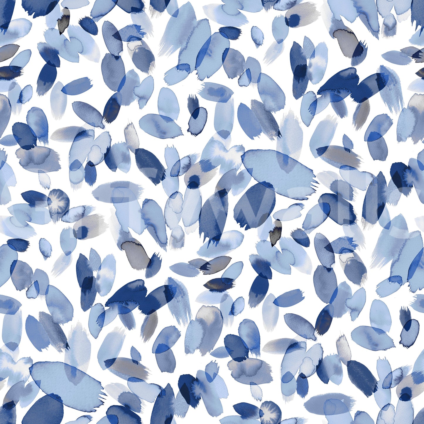 Kronblad akvarellfläckar abstrakt tapeter⁠