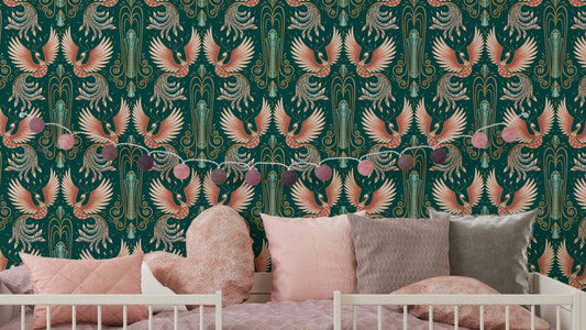 Renacimiento de un Fénix - Fondo de pantalla verde
