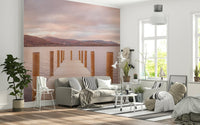 Piering into Nature's Heart Wall Mural