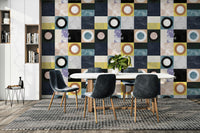 Close-up of textured Pietra3 Wallpaper finish

