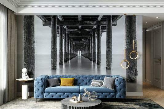 Suitable for a living room, study, or a modern, minimalist, or contemplative interior.
