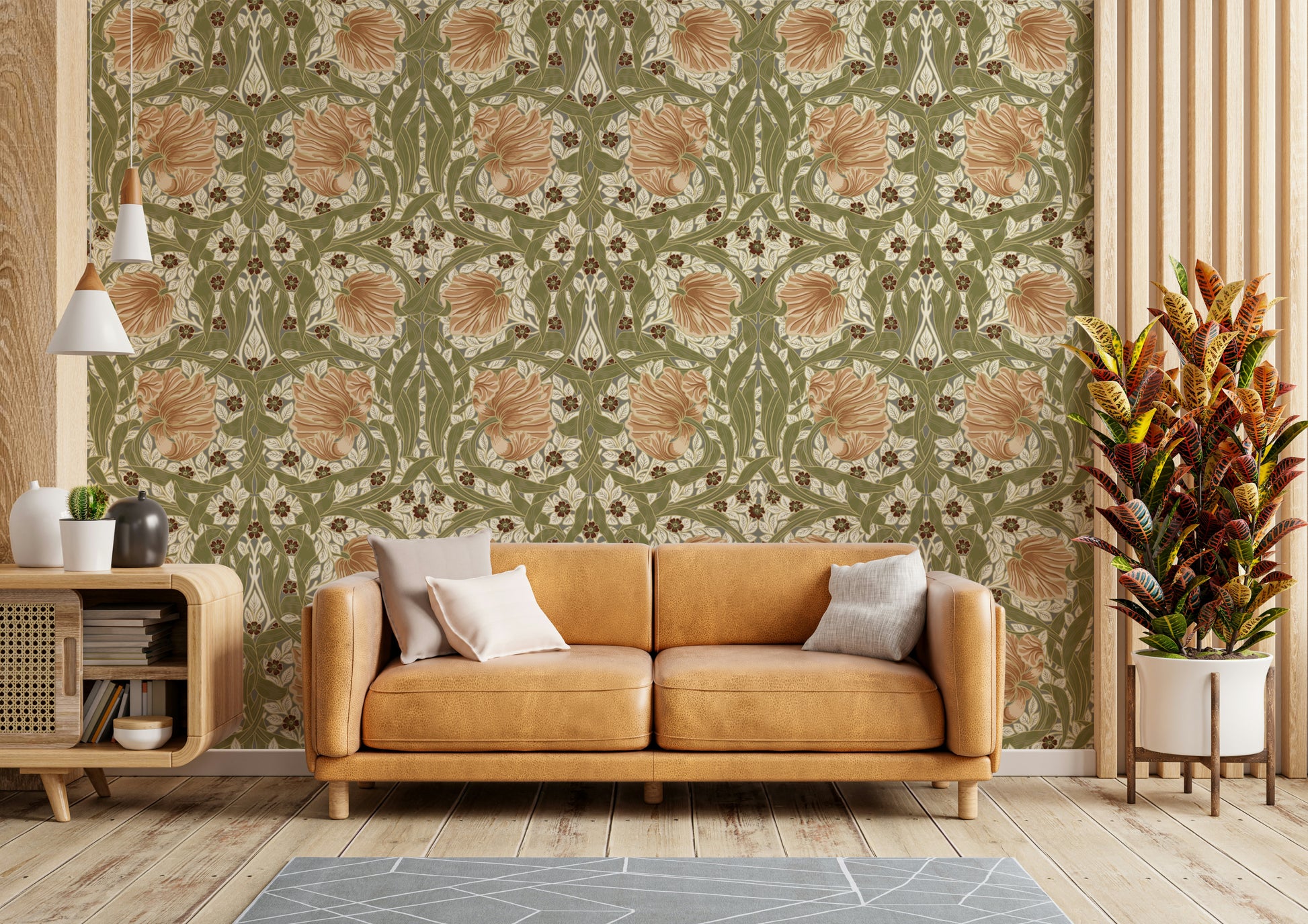 Timeless Victorian wallpaper pattern

