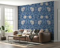 Traditional William Morris floral design for living rooms

