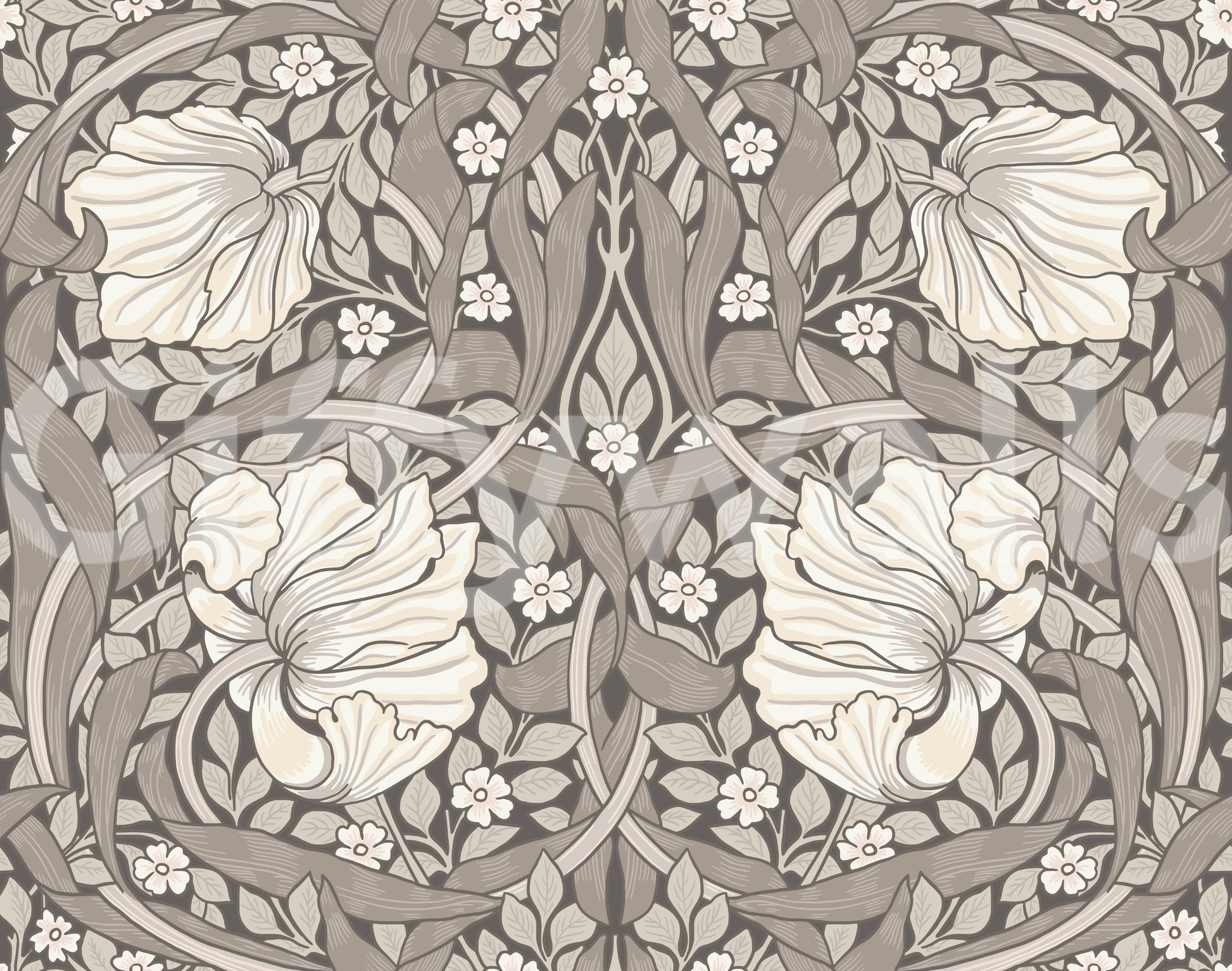 Classic pimpernel pattern for cozy, elegant spaces

