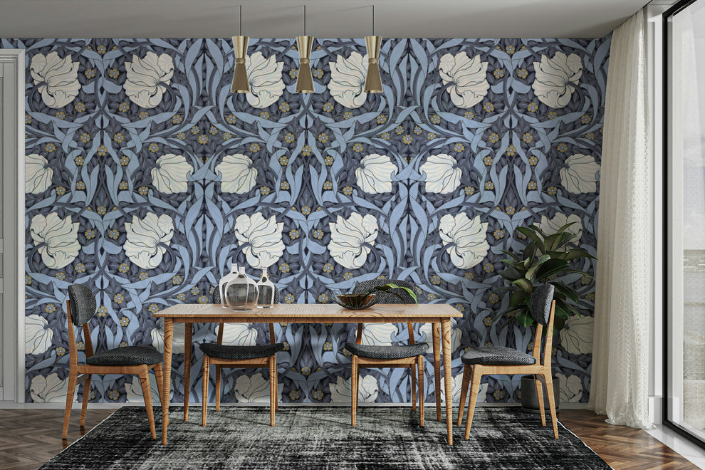 Pimpernel by William Morris 25 Wallpaper – Elegant Floral Design