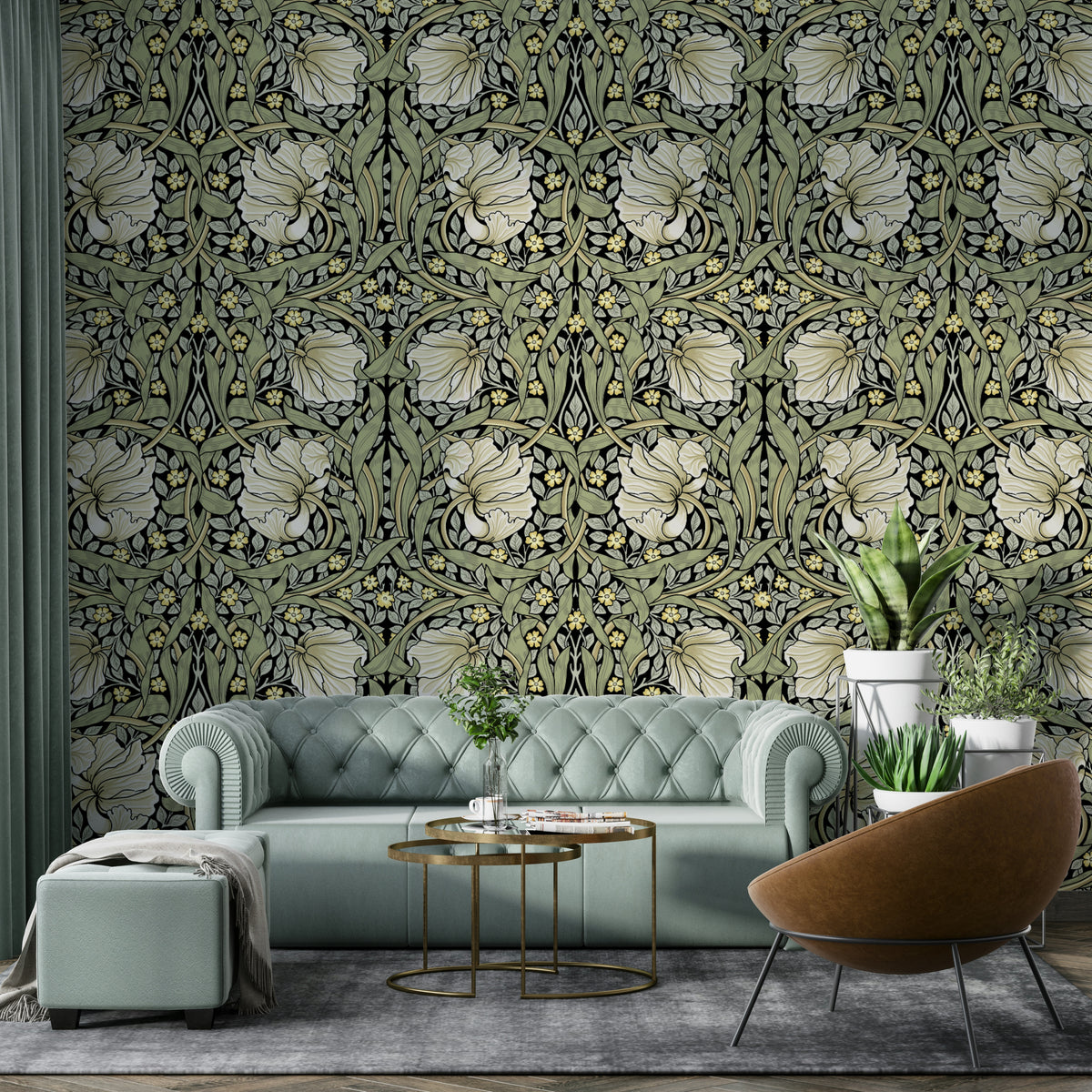 Pimpernel by William Morris 28 Wallpaper – Classic Floral Mural