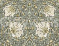 Vintage floral wallpaper for interiors

