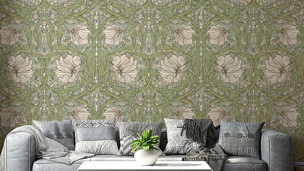 Pimpernel by William Morris 5 Wallpaper – Classic Floral Design