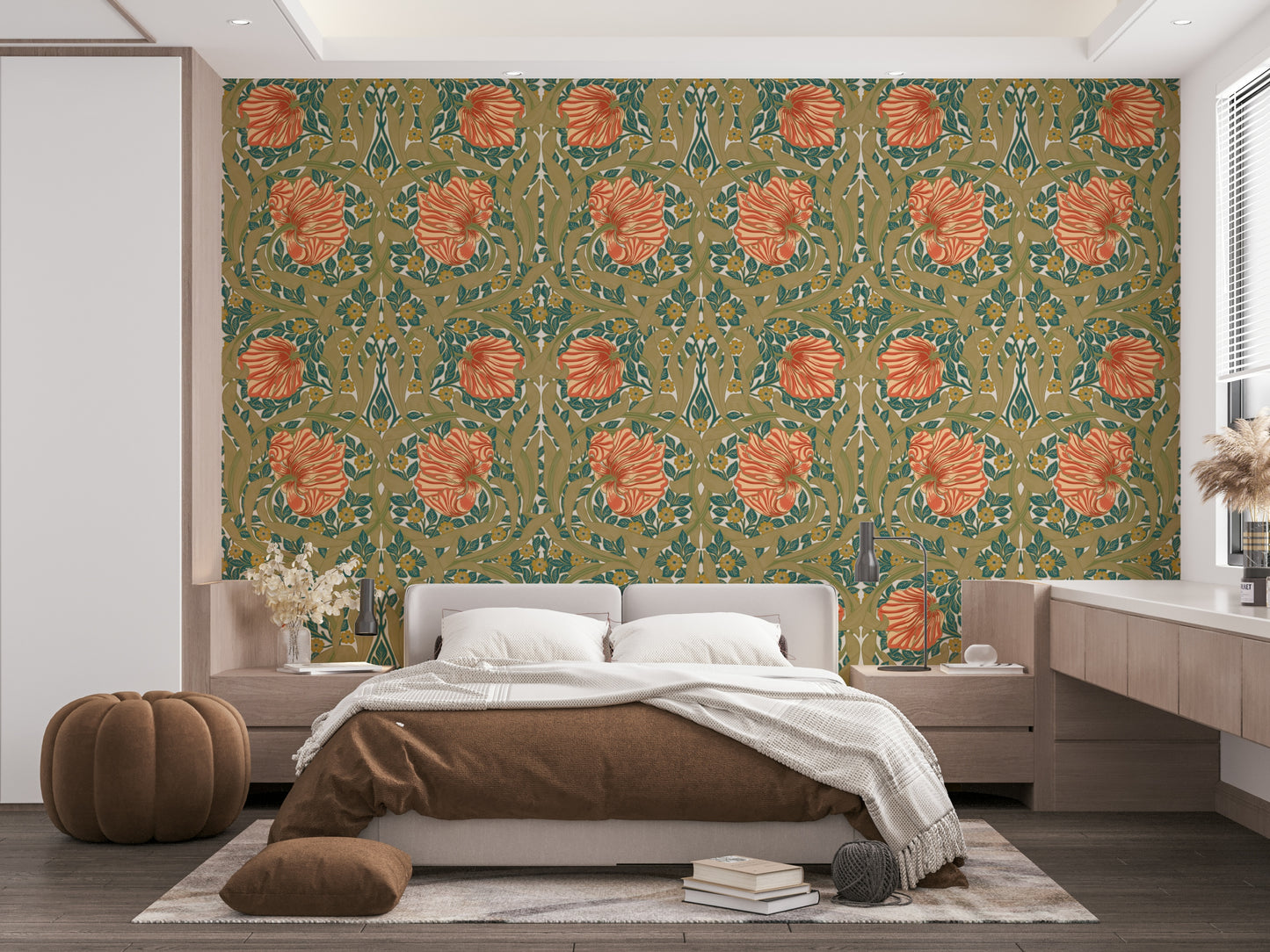 Arts and Crafts movement wallpaper

