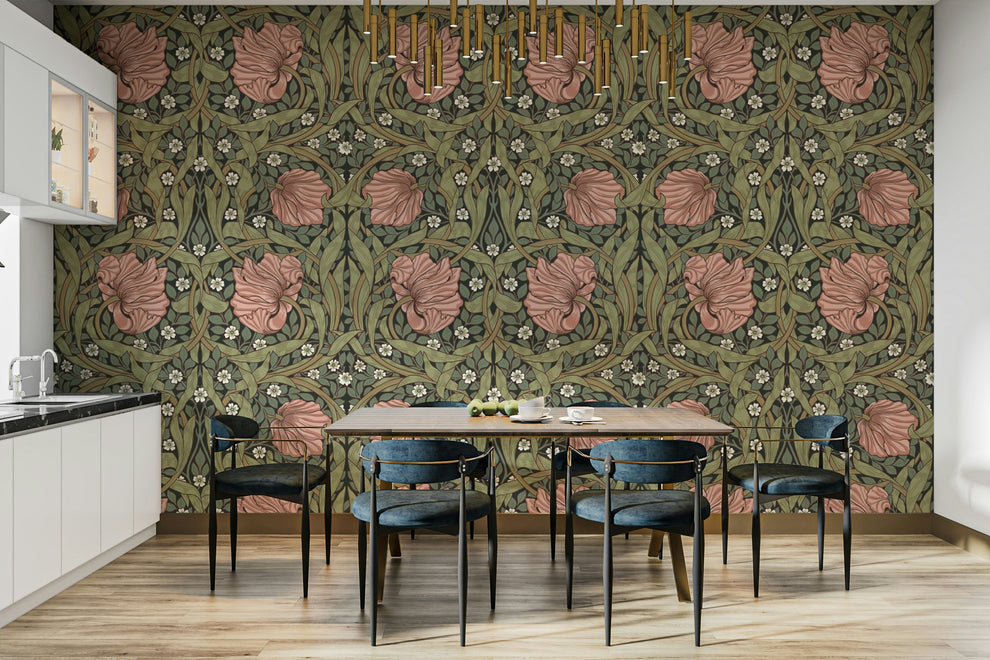 Pimpernel by William Morris 7 Wallpaper – Classic Floral Design