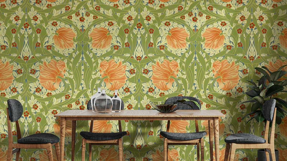 Pimpernel by William Morris 8 Wallpaper – Elegant Floral Design